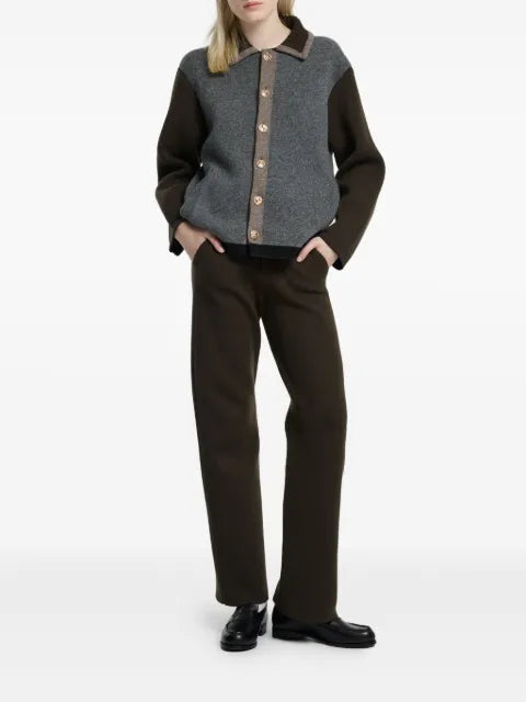 Barrie colour-block buttoned jacket