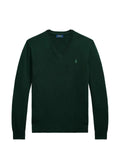 Polo Ralph Lauren embroidered-logo V-neck sweater