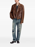 Maison Margiela biker leather jacket