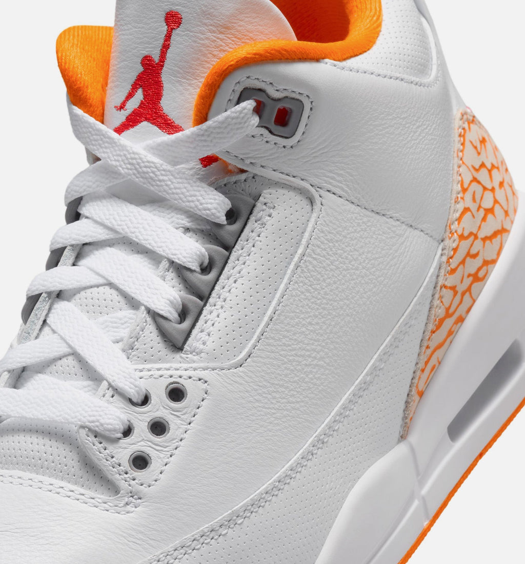 Air Jordan 3 Retro "Orange Citrus" Women's Shoe – White/Multicolor