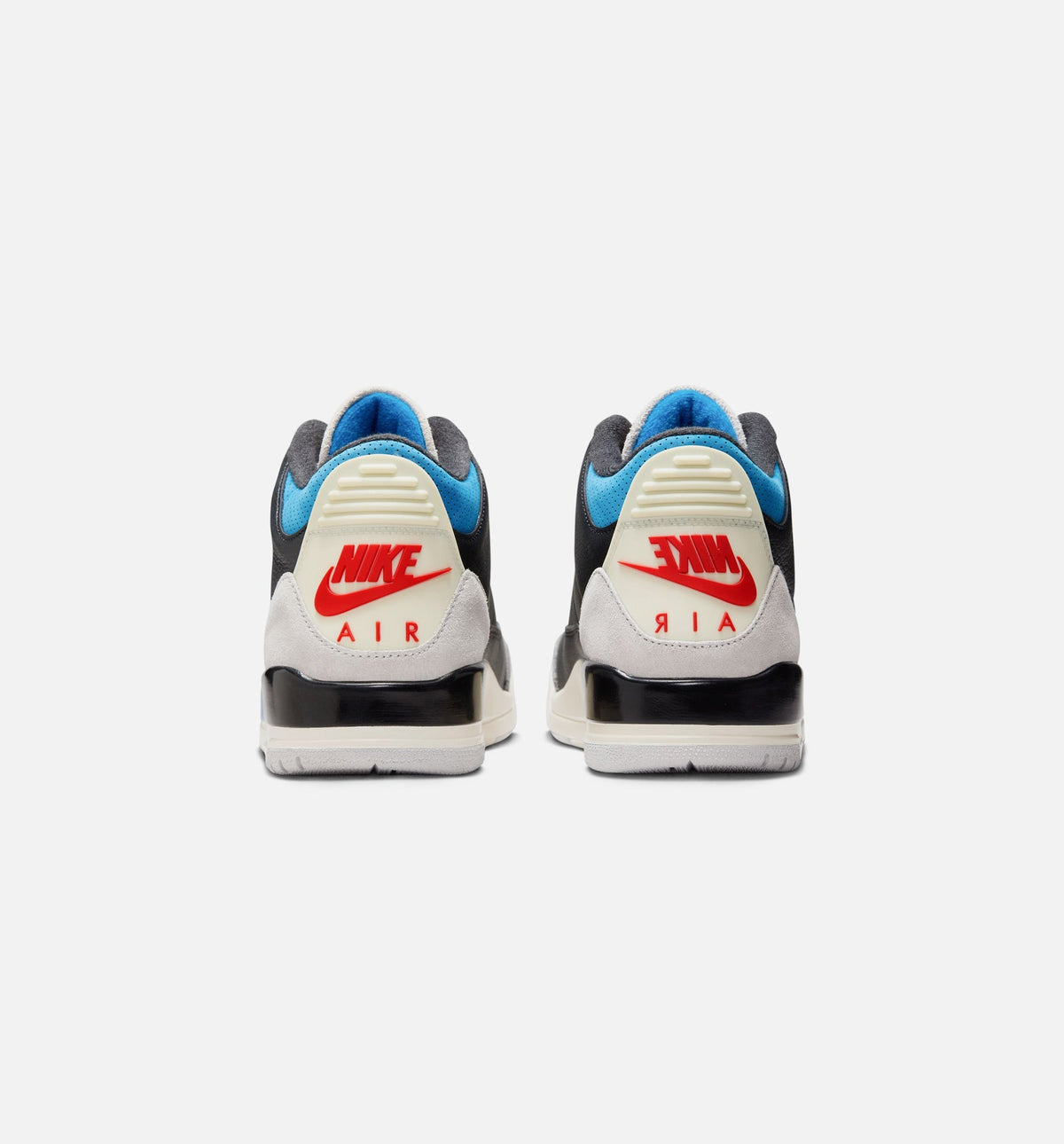 Air Jordan 3 Retro OG Rare Air – Men's Lifestyle Shoe | Black/Chile Red/Neutral Grey