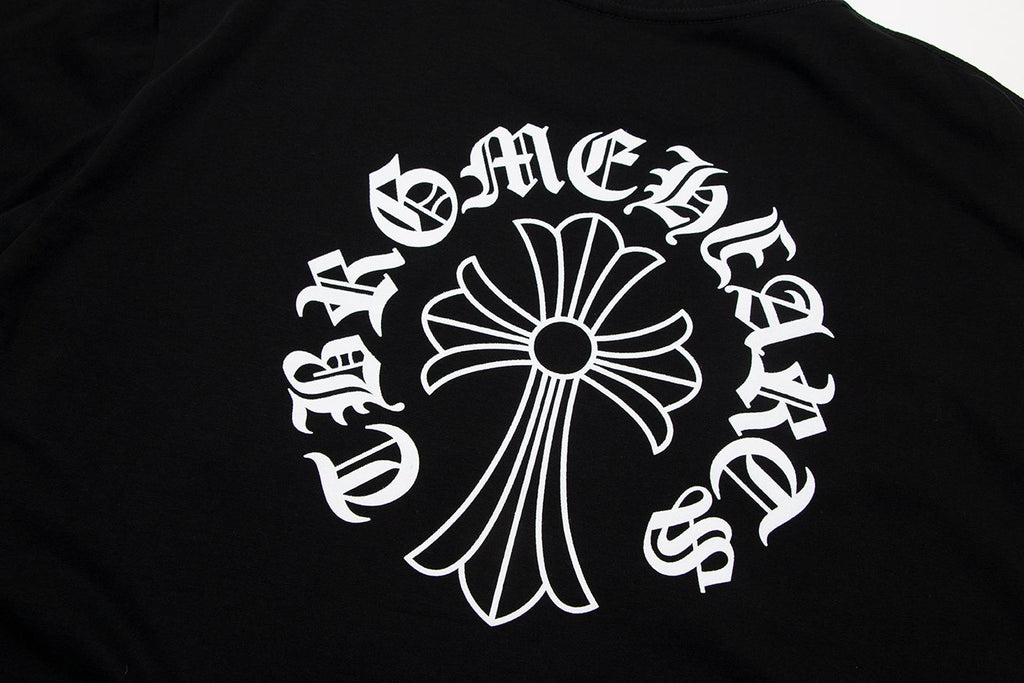 Chrome Hearts Sanskrit Cross Graphic T-Shirt