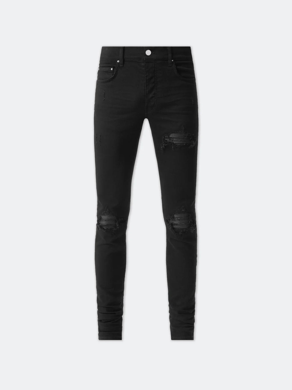 Amiri MX1 Denim Distressed Jeans Black