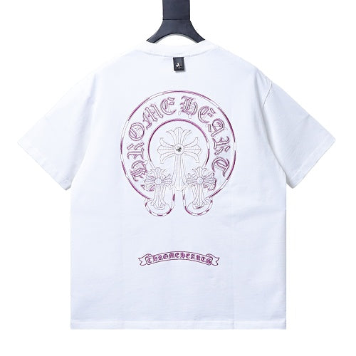 Chrome Hearts White  T-shirt