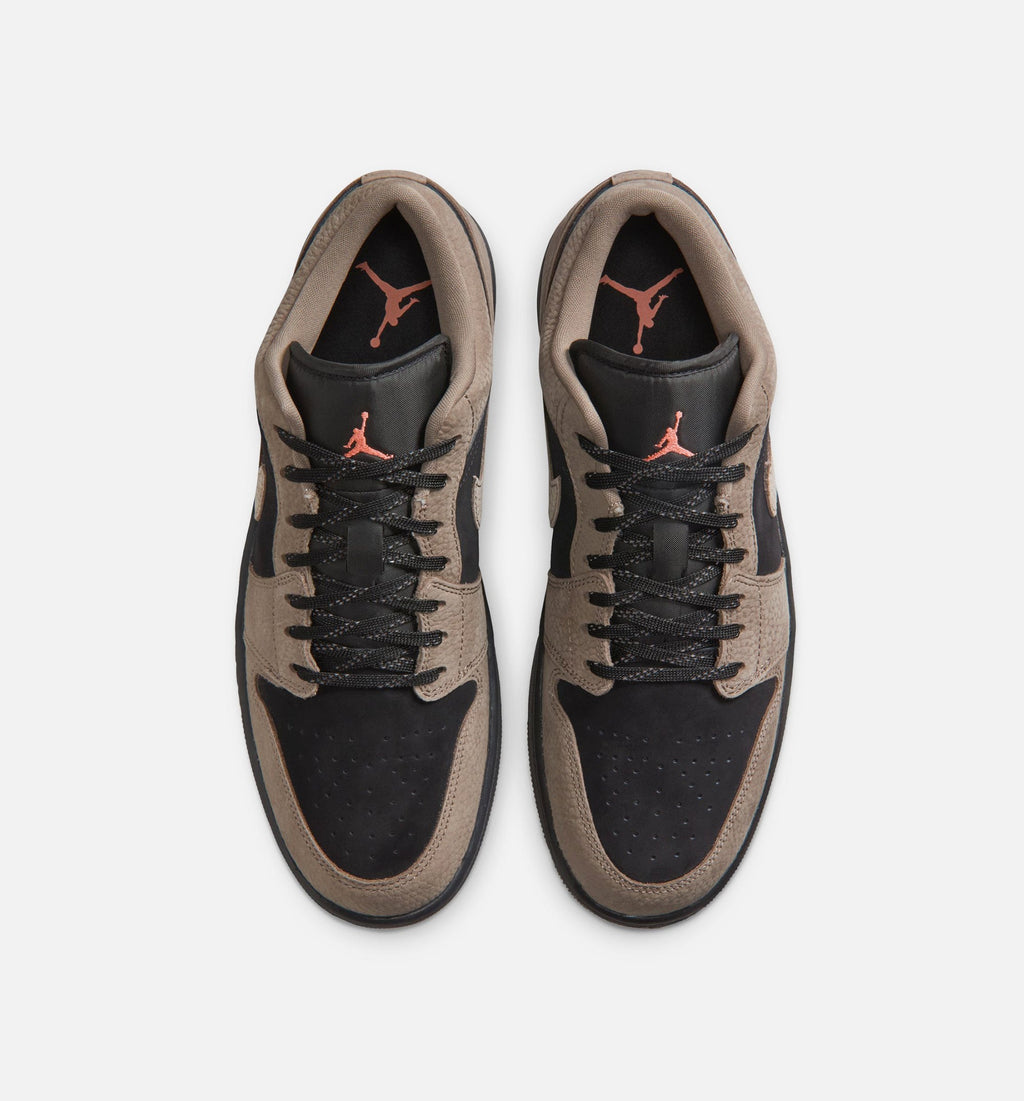 Air Jordan 1 Low SE – Men's Lifestyle Shoe | Black/Olive Grey/Light Wild Mango