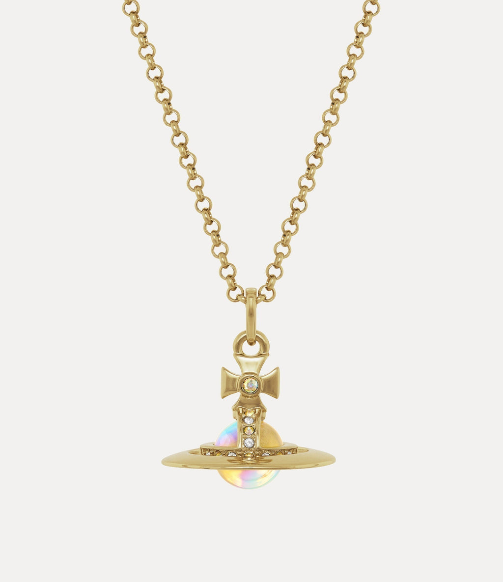 VIVIENNE WESTWOOD New Tiny Orb Pendant Necklace Brass(Many)