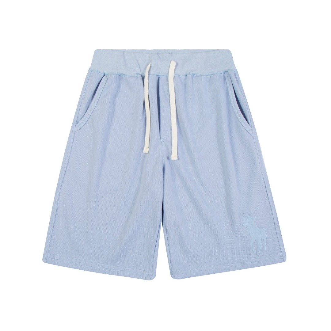 Ralph Lauren Big Pony Embroidered Drawstring Shorts